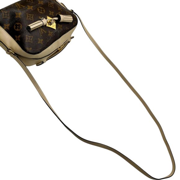 793624BV (EH) Louis Vuitton Crossbody Bag Sainton J Brown Monogram - Picture 4 of 10